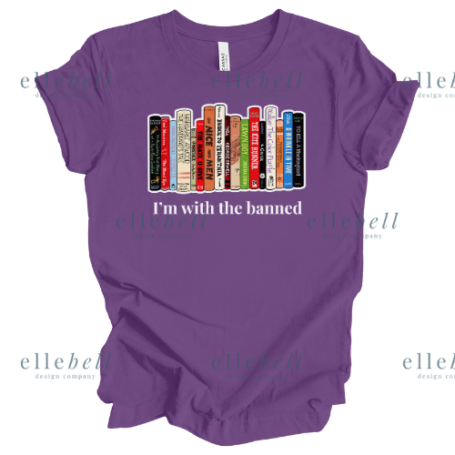 I'm With The Banned T-Shirt (ships in 3-5 business days)