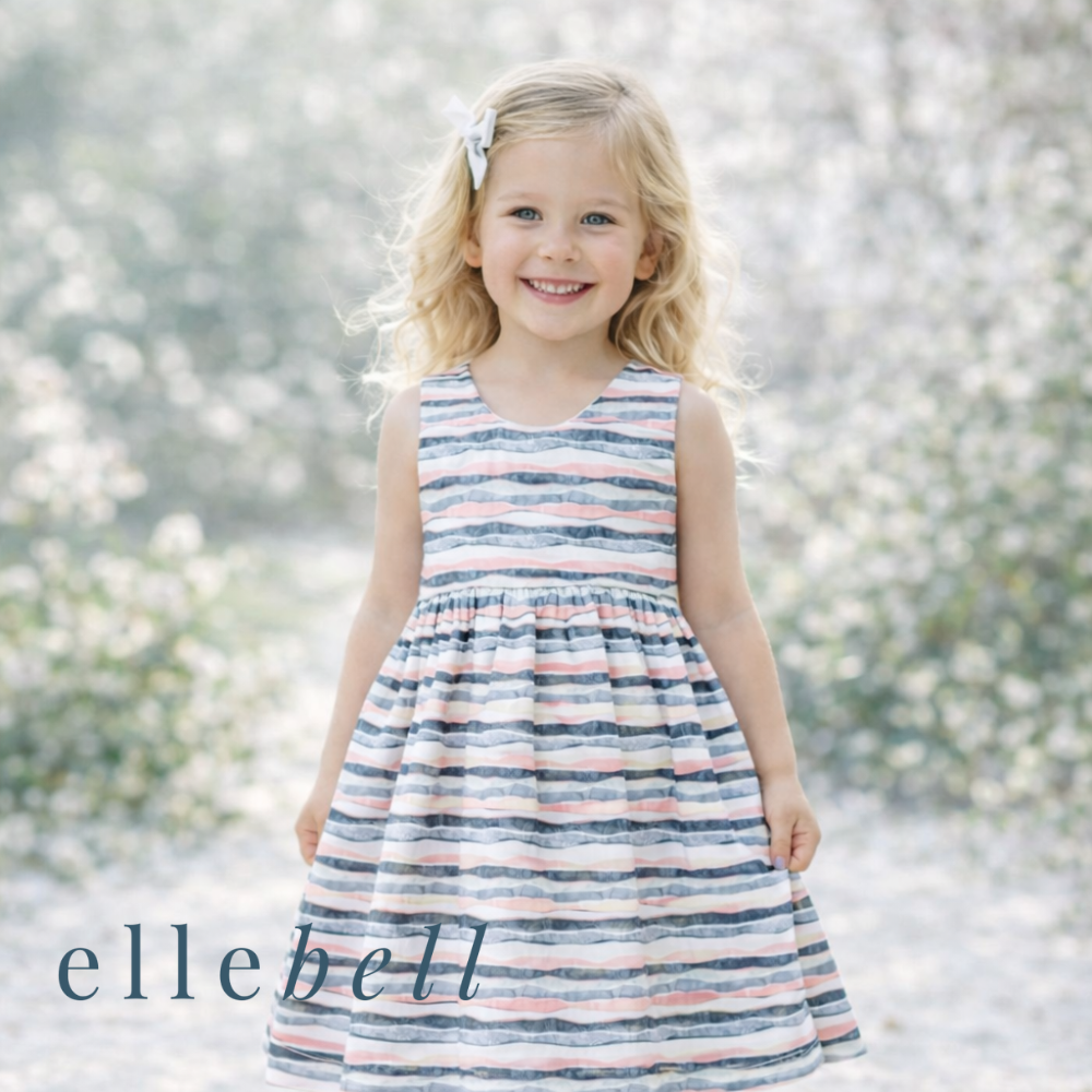 Easy Breezy Dress - Pink Stripe