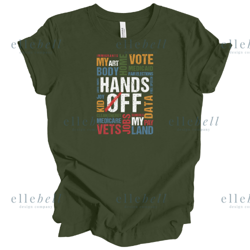 Hands Off t-Shirt (ships in 3-5 business days)