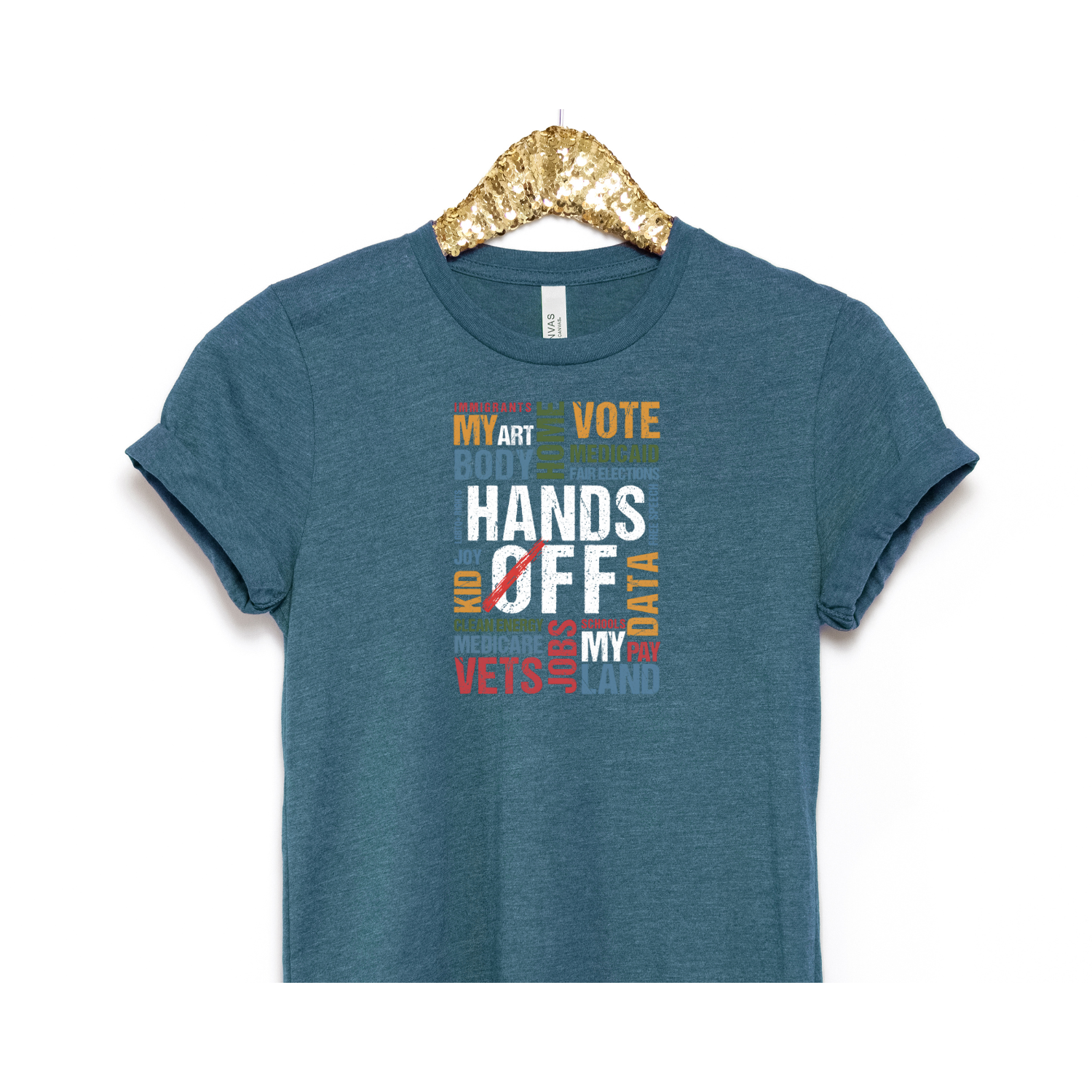 Hands Off t-Shirt (ships in 3-5 business days)