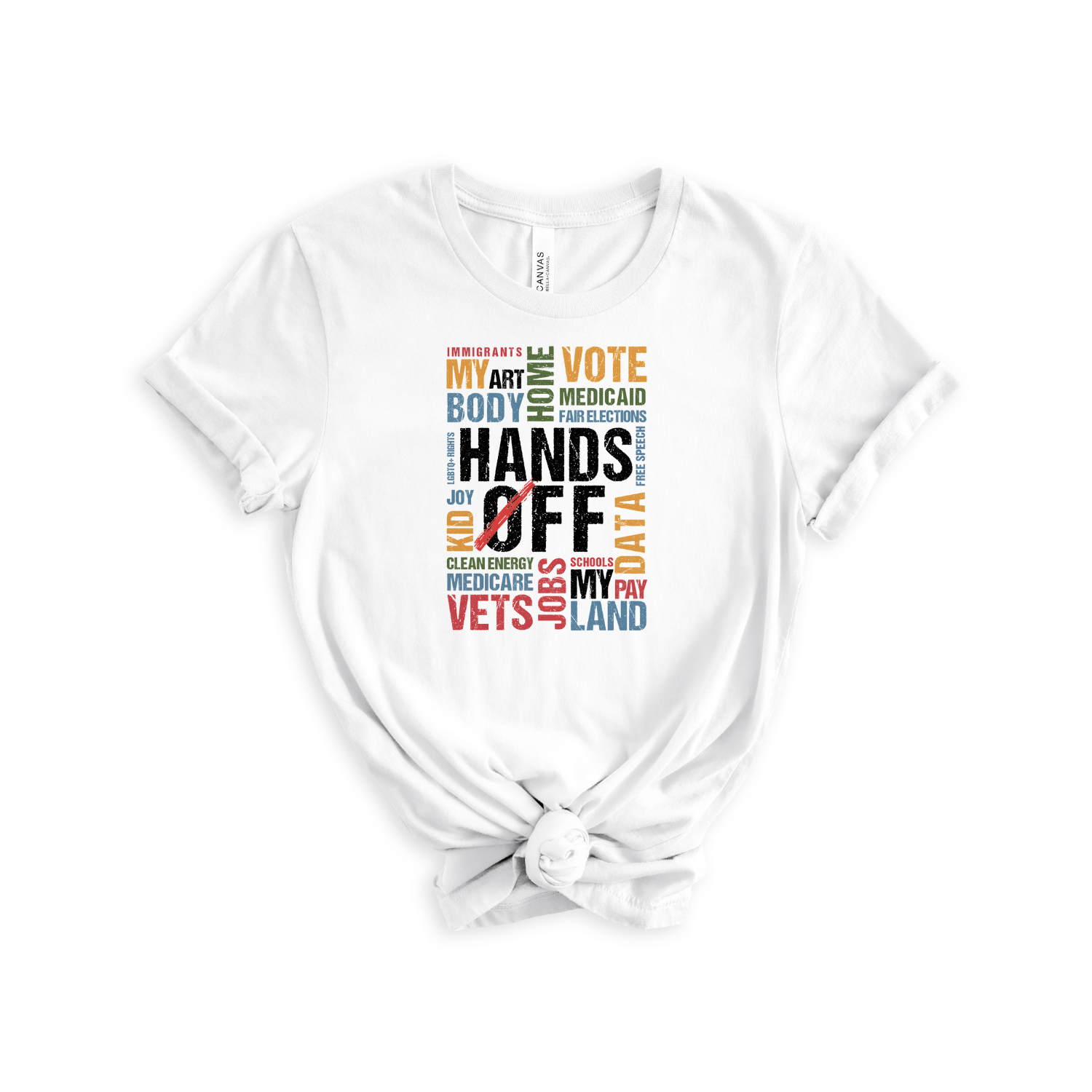 Hands Off t-Shirt (ships in 3-5 business days)