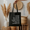 If You Are Neutral In Situations Of Injustice - Tote Bag