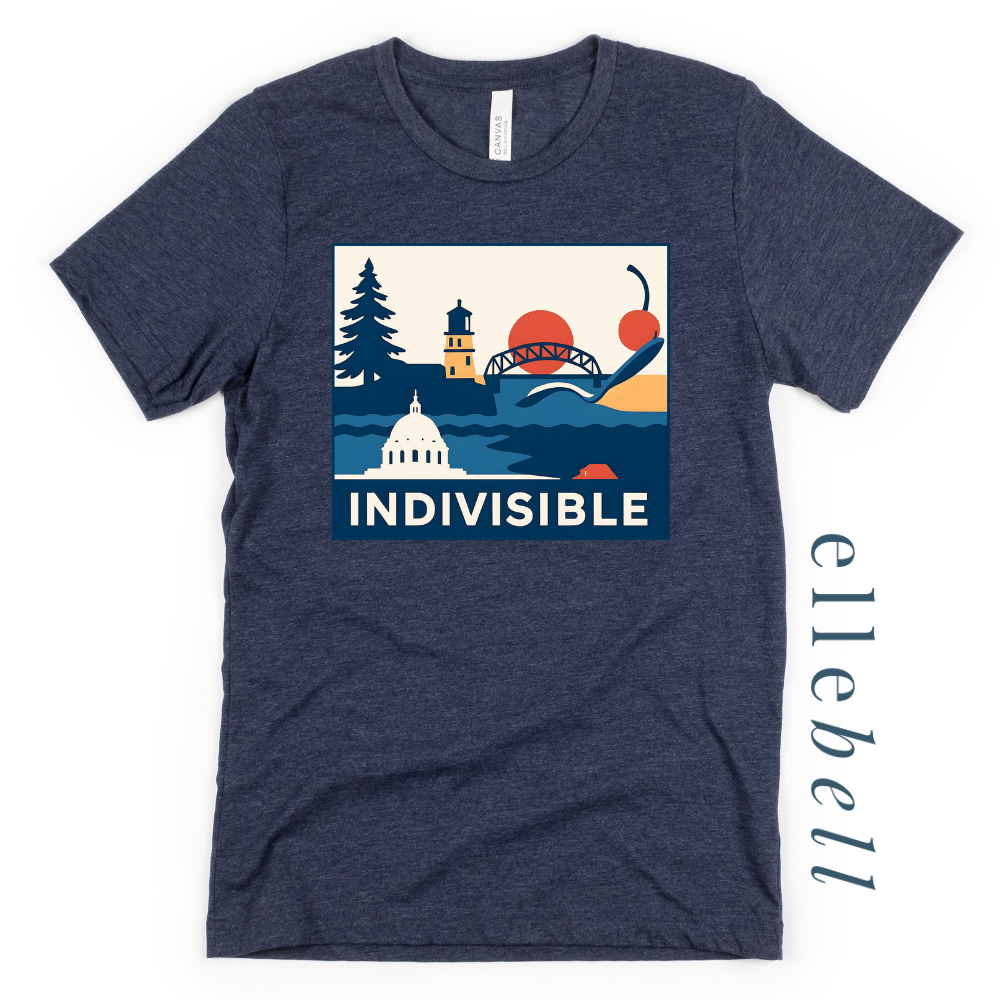 Minnesota Indivisible Icons - T-Shirt