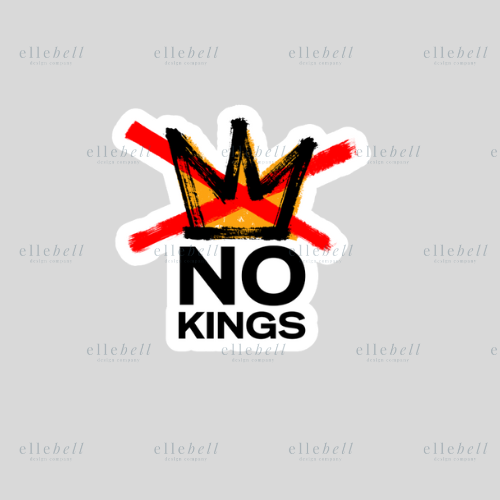 No Kings Sticker (ships in 2-3 business days)
