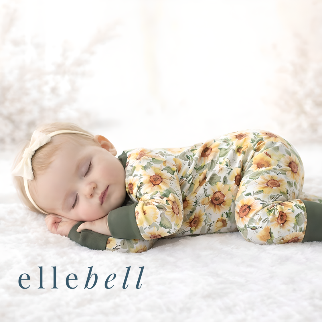 Sprout Romper - Sunflower