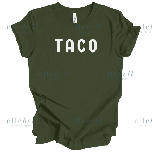 TACO t-shirt (ships in 3-5 business days)