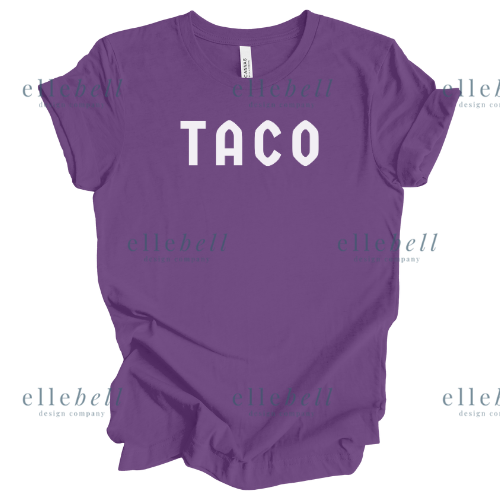TACO t-shirt (ships in 3-5 business days)
