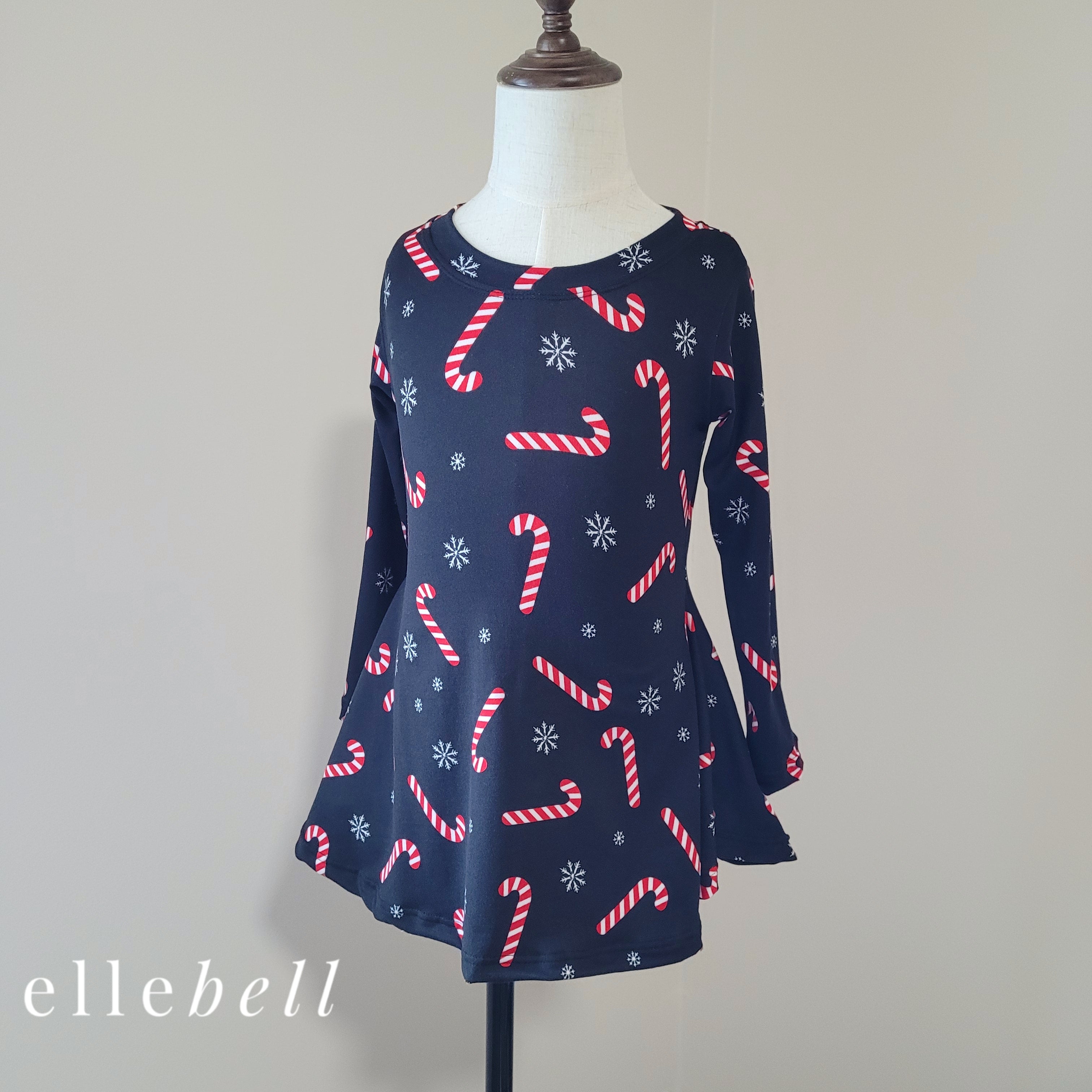 Daisy Tunic - Candy Canes