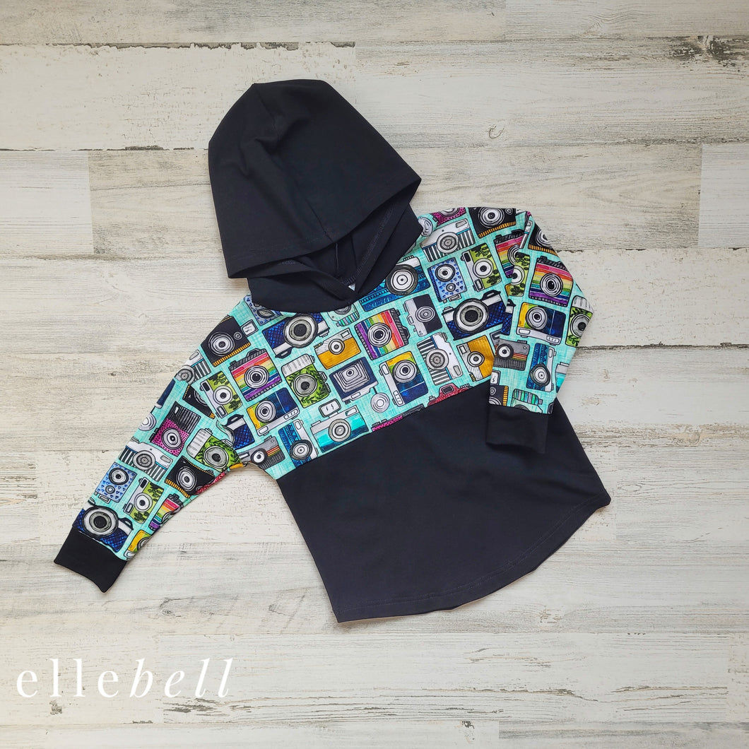 Maple Hooded Top - Cameras