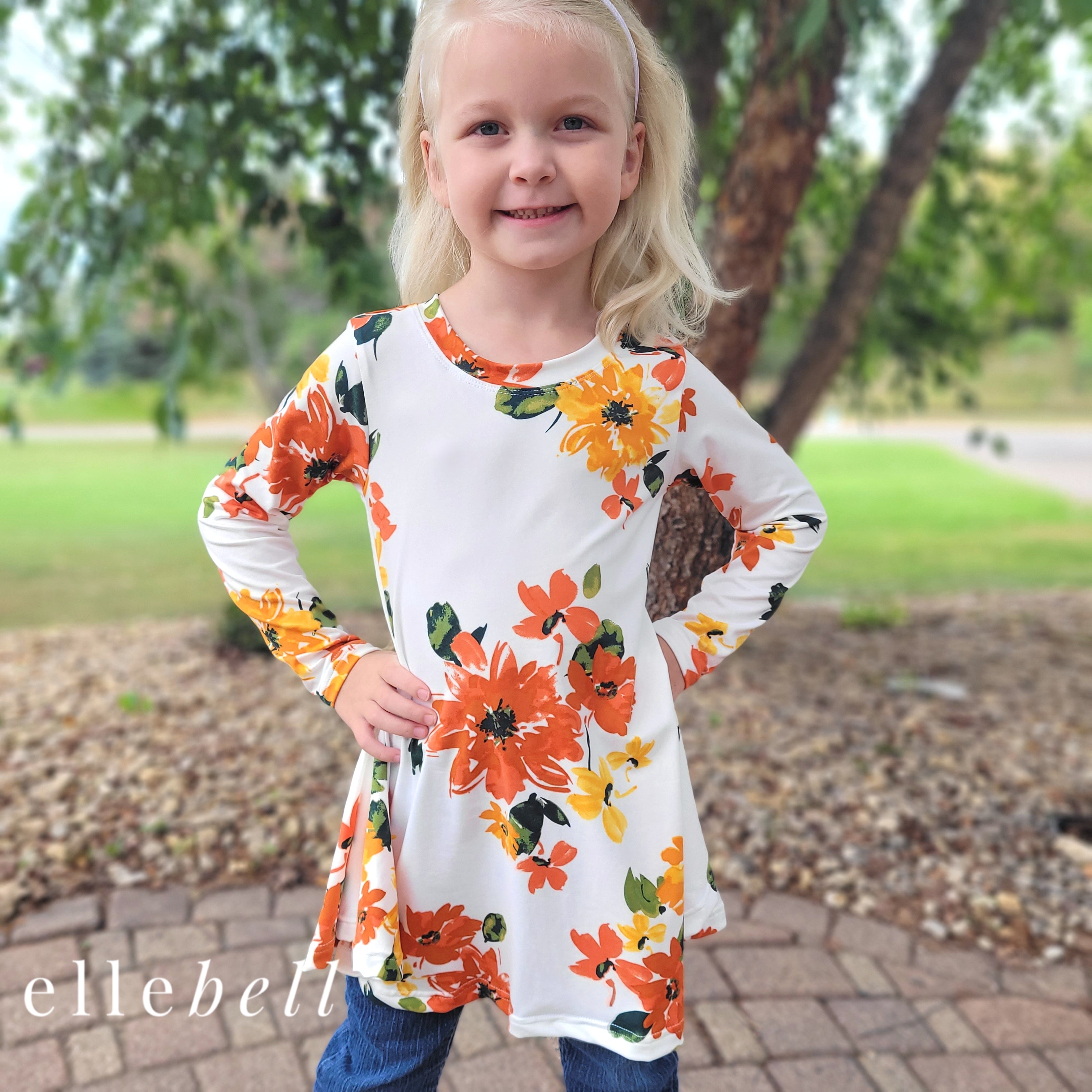 Daisy Tunic - Pumpkin Patch