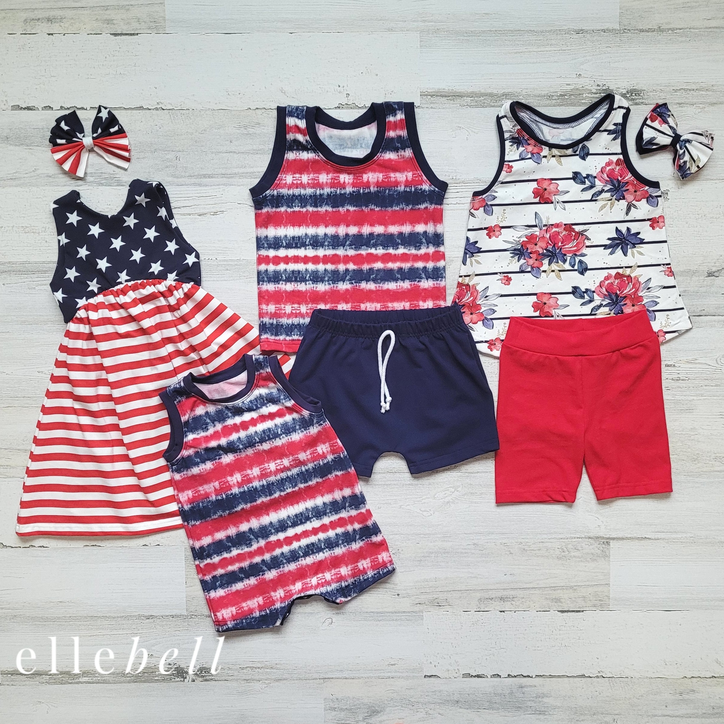 Easy Breezy Stars and Stripes Dress