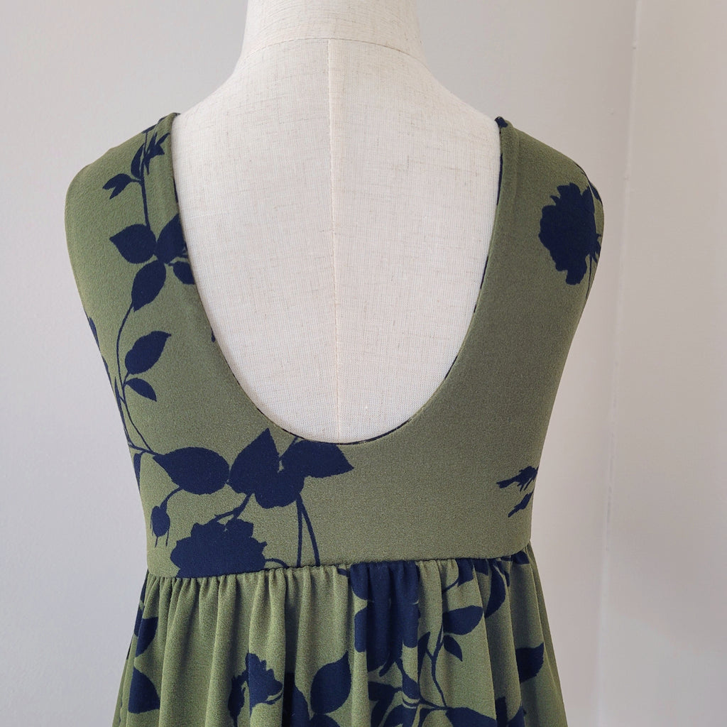 Easy Breezy Dress - Green Floral