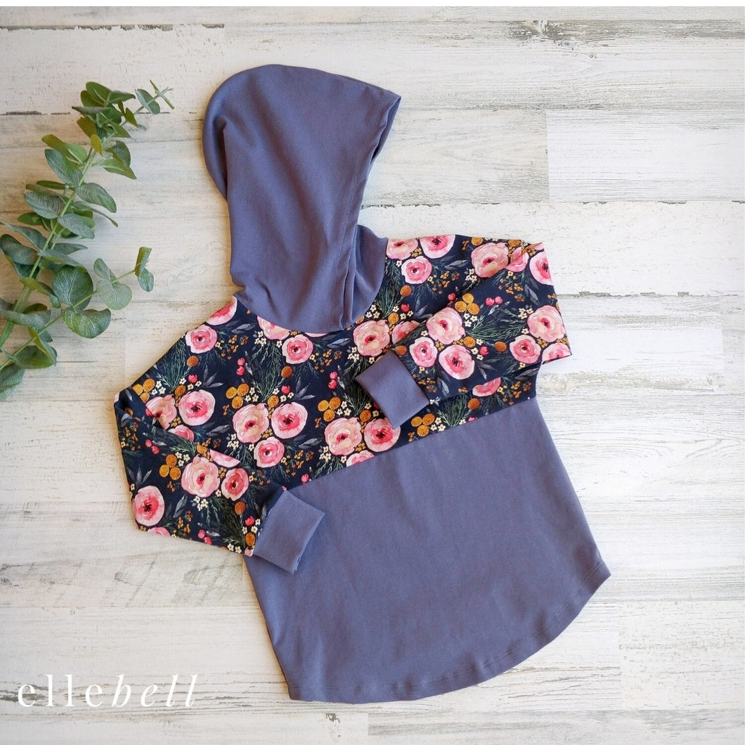Maple Hooded Top - Floral