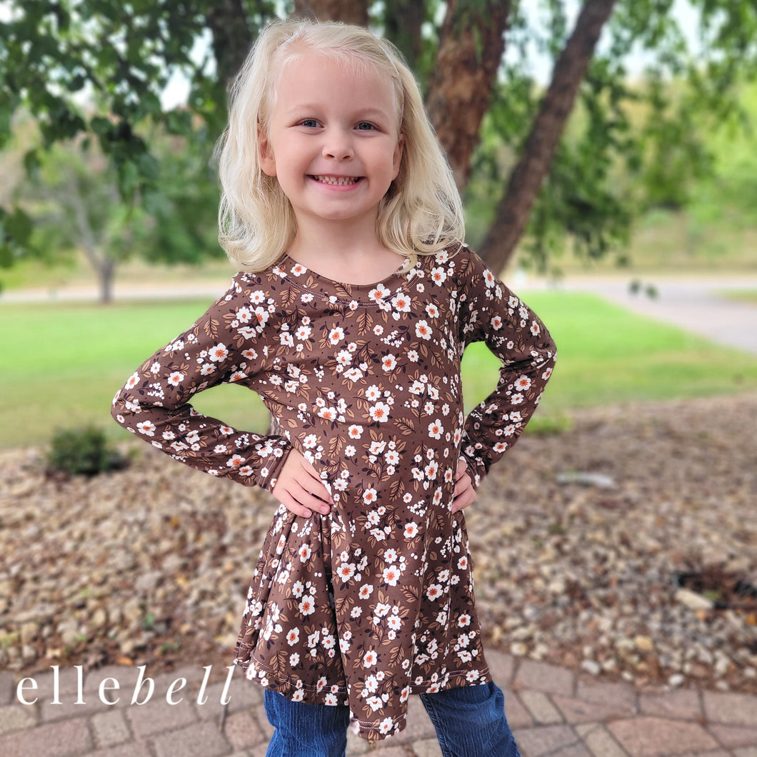 Daisy Tunic - Hot Chocolate