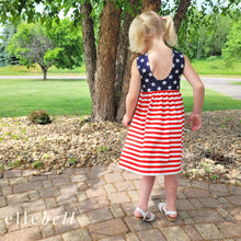 Load image into Gallery viewer, Easy Breezy Stars and Stripes Dress
